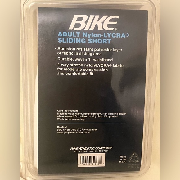 Bike Brand Men’s Athletic Baseball Cycling Compression Shorts New In Package VTG - Picture 3 of 8